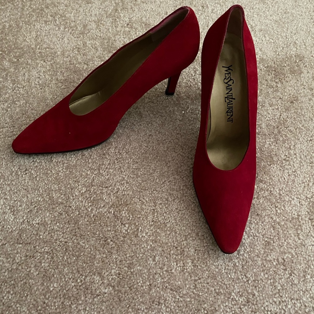 Vintage YSL heels brand new in box - Picture 2 of 5